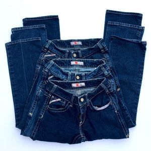 LOT of (3) Ariat MidRise Bootcut Jeans (HRC2 2112)
